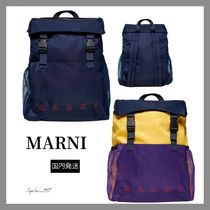 MARNI◇大人もOK！ロゴ バックパック リュック【送料関税込】