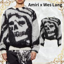 【AMIRI Amiri x Wes Lang】リーパー モヘア セーター/関送込み