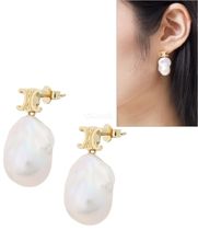 CELINE｜ (BAROQUE MAILLON TRIOMPHE EARRINGS (46W356BPA 0