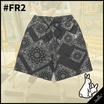 完売前に！■#FR2■Original Paisley Pattern Sweat Short Pants