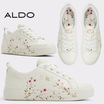 【ALDO】フローラル・花柄 Wildflowers レースアップスニーカー