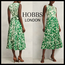 日本未入荷【HOBBS LONDON】Maddie フローラルベルトドレス