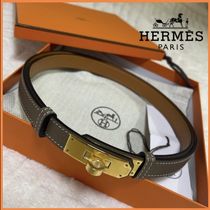 《上品に飾る♥》HERMES ベルト Kelly 18 エトゥープ