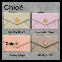 Chloe　クロエ　グレインレザー製　スモール ウォレット　財布