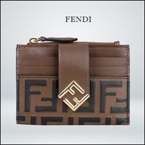 FENDI フェンディ FFダイヤモンド カードケース ミニ財布
