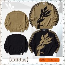 【adidas】 x SFTM フルファッション クルーネック セーター
