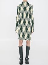 【関税＆送料込み】Burberry Argyle Motif Dress