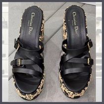 【スタイルup★】DIOR L'Amazone Dior ウェッジスライド