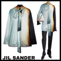 ★JIL SANDER★ジルサンダー  サテンフルイドビスコースシャツ