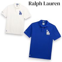 ロサンゼルス ドジャース！【Ralph Lauren】ロゴ  ポロシャツ