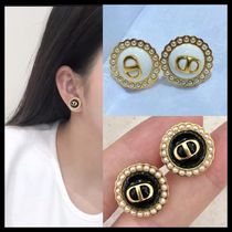 【上品クラシカル♪】DIOR Petit CD Baroque スタッドピアス
