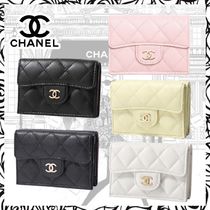 【カラバリ豊富で迷っちゃう♪】CHANEL 三つ折り財布