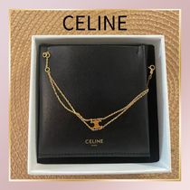 芸能人愛用【CELINE】トリオンフ サスペンダー ブレスレット