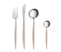 【欧州発＊送料込】Cutipol Goa Ivory カトラリーセット24点