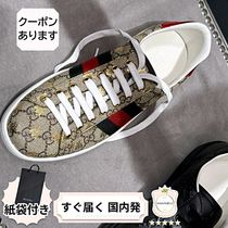 【完売必至】グッチ 金の蜂デザインとモノグラム 注目スニーカー