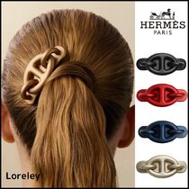 【５色展開♪】HERMES トリ・マイヨン ヘアクリップ バレッタ