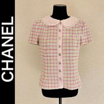 【25S/春らしい爽やかなデザイン♪お洒落】CHANEL トップス
