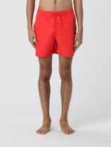 CALVIN KLEIN Men Swimsuit Red KM0KM01004 XM9