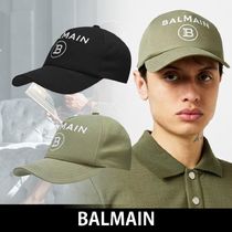 【BALMAIN】ロゴ入りベースボールキャップ