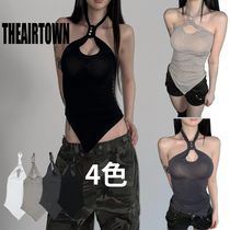 【THEAIRTOWN】スナップホルターキャミトップ