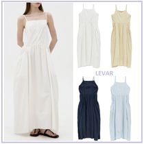 人気【LEVAR】Shirring Pocket Sleeveless Dress [送料・関税込]