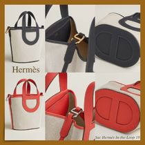 【HERMES】底部がアクセント 大人上品 ☆ In-the-Loop 18 バッグ