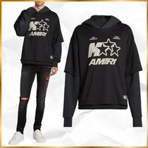 ◆Amiri◆スター・メッシュ・レイヤード・パーカー