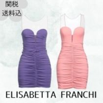 関税送料込【ELISABETTA FRANCHI】チューブドレス☆ボディコン