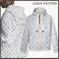 Louis Vuitton《アクアレル モノグラムパーカ》ブルー DHL 直営