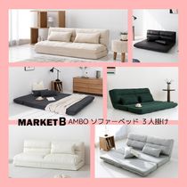 1532(MARKET B) AMBO 3人掛け 背もたれ角度調整可ソファベッド