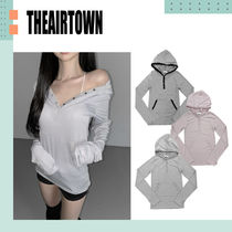 THEAIRTOWN ♥ pord striped hood/追跡付
