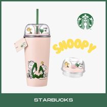 ★STARBUCKS★ SS Peanuts friendship Jello Coldcup 473ml