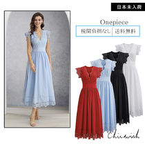 CHICWISH(シックウィッシュ)｜レースパネルマキシワンピース