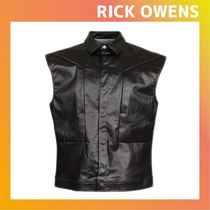 【RICK OWENS】ノースリーブデニムシャツ