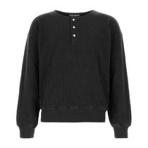 OUR LEGACY Slate cotton sweatshirt  (M2256BBS BLACKRIB)