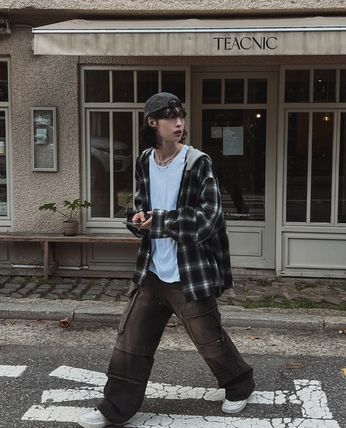 2plan デニム・ジーパン 【2plan】Vintage dekki washed cargo denim pants(5)