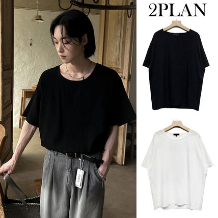 2plan Tシャツ・カットソー 【2plan】Summer Linen Basic U Neck