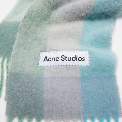 Acne Studios マフラー 注目商品！【Acne Studios】MOHAIR CHECKED SCARF(18)