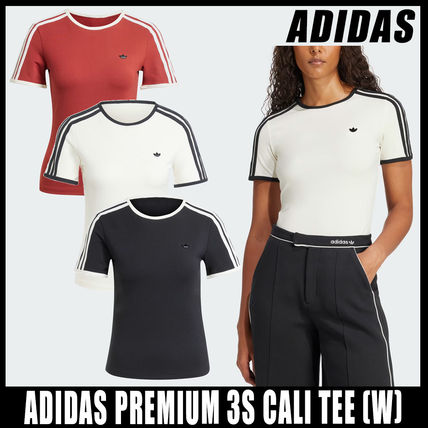 adidas Tシャツ・カットソー ◆正規品◆ADIDAS ORIGINALS PREMIUM 3S CALI TEE(W)◆関税込◆