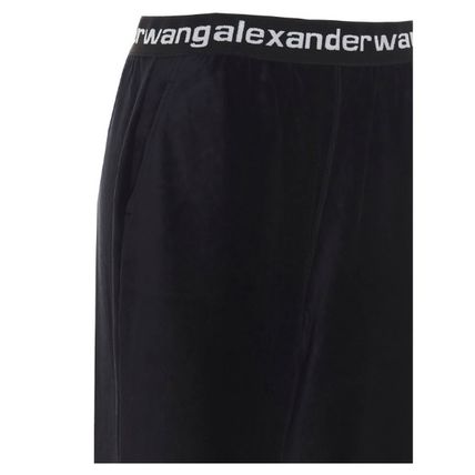 Alexander Wang パンツ alexander wang ロゴ ウエストバンド スウェットパンツ(8)