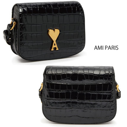 AMI PARIS ショルダーバッグ・ポシェット 【AMI PARIS】Paris Paris bag Small ショルダーバッグ