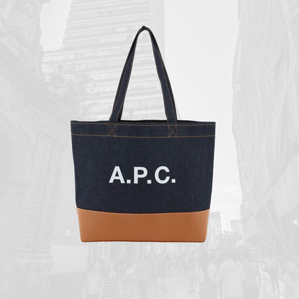 A.P.C. トートバッグ ＊人気＊  A.P.C. 　　アクセルトートバッグ(2)