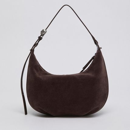 Archivepke ハンドバッグ [Archivepke] Luv moon bag_Suede brown(2)