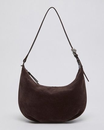 Archivepke ハンドバッグ [Archivepke] Luv moon bag_Suede brown(8)