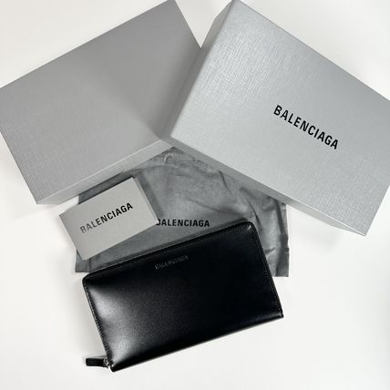 BALENCIAGA 長財布 【国内即発】BALENCIAGA/バイカラー/ラウンドジップ長財布(10)