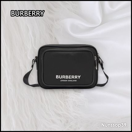 Burberry ショルダーバッグ 《BURBERRY》 8049094 LOGO PRINT NYLON CROSSBODY BAG