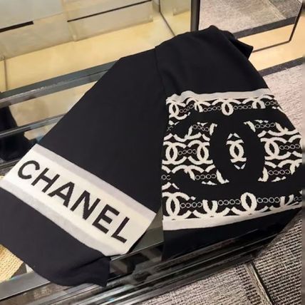 CHANEL マフラー・ストール 冬のお洒落に♡CCロゴ【CHANEL】マフラー(3)