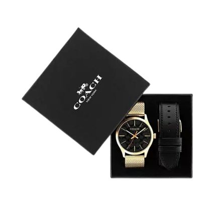 Coach アナログ時計 【COACH】バクスター ウォッチ 39MM ギフトセット 腕時計 メンズ(2)