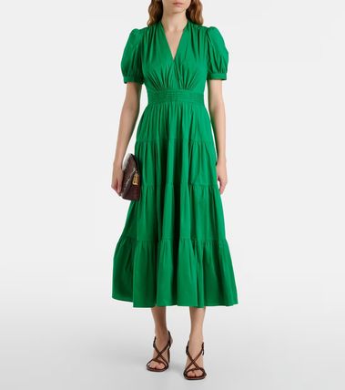 DIANE von FURSTENBERG ワンピース DVF★Darby cotton-blend maxi dress(4)