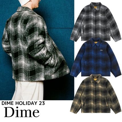 Dime ジャケットその他 【Dime】DIME HOLIDAY 23 WAVE PLAID JACKET